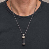 Supertrend Gümüş İçi Açılabilen Muska Kabı Cevşen Erkek Kolye