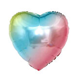 Rainbow Kalp Folyo Balon 24"