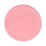 Pembe Karton Tabak 23 cm