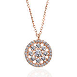 Supertrend ​gümüş Rose Çiçek Kadın Kolye