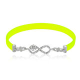 Supertrend Gümüş Sarı Sonsuzluk Kadın Bileklik