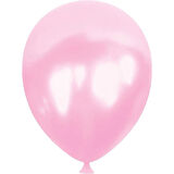 Açık Pembe Metalik Balon 5"