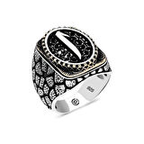 Supertrend Gümüş Elif Oval Erkek Yüzük