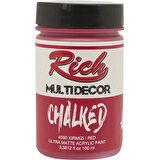 Supertrend Multi Decor Chalked Akrilik Boya 100 cc. 4590 KIRMIZI