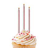 Metalik Bronz Doğum Günü Mumları