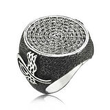 Supertrend Gümüş Esma-ül Hüsna Erkek Yüzük