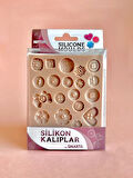 Supertrend Silicone Moulds Silikon Epoksi ve Polimer Kil Kalıbı BUTTONS