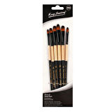 Supertrend Sentetik Kedi Dili Fırça Seti 6'lı