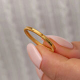 Supertrend Gümüş Gold Ajda Kadın Yüzük