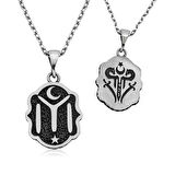 Supertrend ​gümüş Kayı Boyu Armalı Kolye