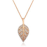 Supertrend Gümüş Yaprak Kadın Kolye