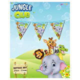 Jungle Club Üçgen Flama