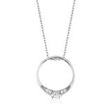 Supertrend Gümüş Tek Taş Yüzük Kadın Kolye