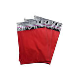 Kırmızı Lüks Metalize Poşet 12x17