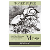 Supertrend Toned Paper Moss Eskiz Çizim Defteri Yosun Rengi 120 gr. A4 50 yaprak