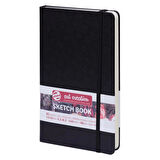 Supertrend Art Creation Sketchbook Sert Kapak Eskiz Çizim Defteri 140 gr. 13x21 cm. 80 yp. SİYAH