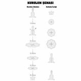 Metalik Mavi Cupcake Standı