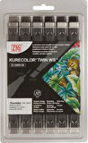 Supertrend Kurecolor Twin S Marker Kalem Seti 12 Renk WARM GRAY COLORS