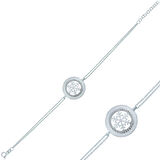 Supertrend Gümüş Kar Tanesi Kadın Bileklik