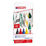 Supertrend 4500 Kumaş Tekstil Boyama Kalemi Seti 5 Renk BASIC