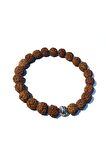 Rudraksha Doğal Taş Bileklik
