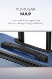 Polo&Sky Spring Model Lacivert Renk Orta Boy Valiz Bavul