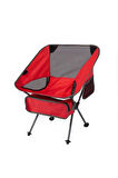 Mini Kamp Sandalyesi 2 li Set Kırmızı