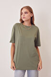 Basic T-shirt-Haki