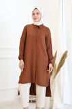 Önü Kısa Arkası Uzun Tunik-Taba