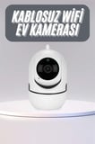 360° Full HD Akıllı Kamera Hareket Sensörlü Wifi Kamera Çocuk Güvenlik Kamera
