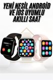 Akıllı Saat Uyku ve Sağlık Takibi Arama Cevaplama 44 MM Amoled Ekran