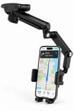 Araç İçi Dikiz Aynası Telefon Tutucu 360° Döner Ayarlanabilir Katlanabilir