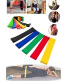 Spor Egzersiz Direnç Bandı Yoga Pilates ve Fitness Antrenman Lastiği