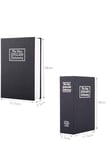 Büyük Boy Anahtarlı Kitap Görünümlü Gizli Kasa Çelik Kasa Altın Kasası