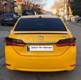 Toyota Corolla 2013-2018 Sedan Bagaj Üstü Spoiler Piano Black