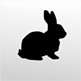 Folyo Sticker Tavşan