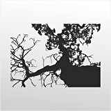 Folyo Sticker Ağaç