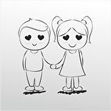 Folyo Sticker Aşk