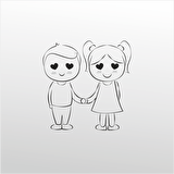 Folyo Sticker Aşk