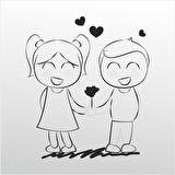 Folyo Sticker Aşk