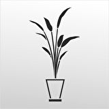 Folyo Sticker Çiçek Deseni