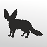 Folyo Sticker Çöl Tilki