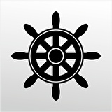 Folyo Sticker Gemi Dümeni