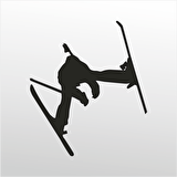 Folyo Sticker Kayakçı