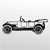 Folyo Sticker Klasik Araba