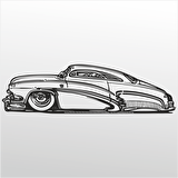 Folyo Sticker Klasik Araba