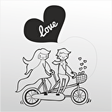 Folyo Sticker Sevgi