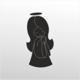 Folyo Sticker Melek Kız