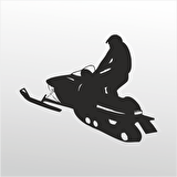 Folyo Sticker Motorlu Kızak