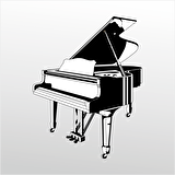 Folyo Sticker Piyano
